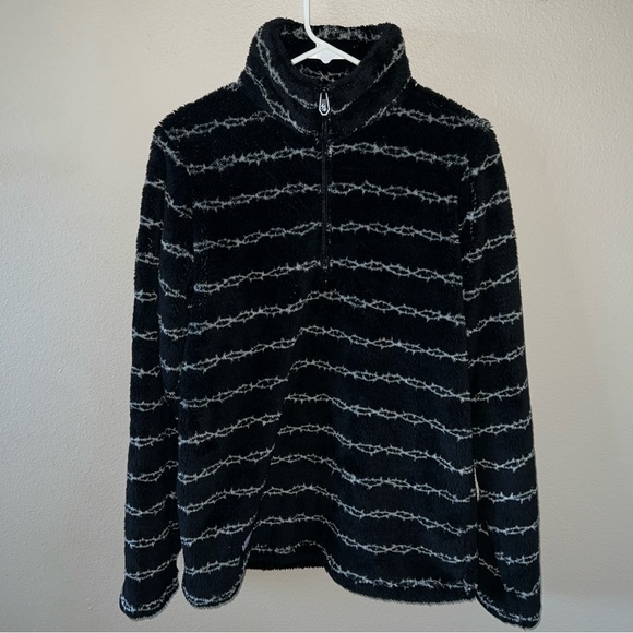 Lurking Class Thorns Sherpa Half-Zip Sweatshirt - Picture 1 of 5
